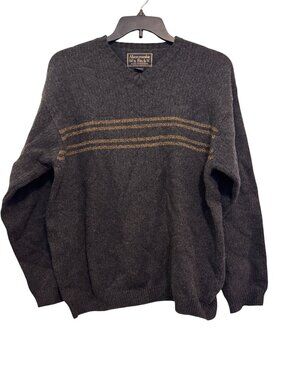 vintage Abercrombie & Fitch Mens Lambswool Sweater  Pattern Size L